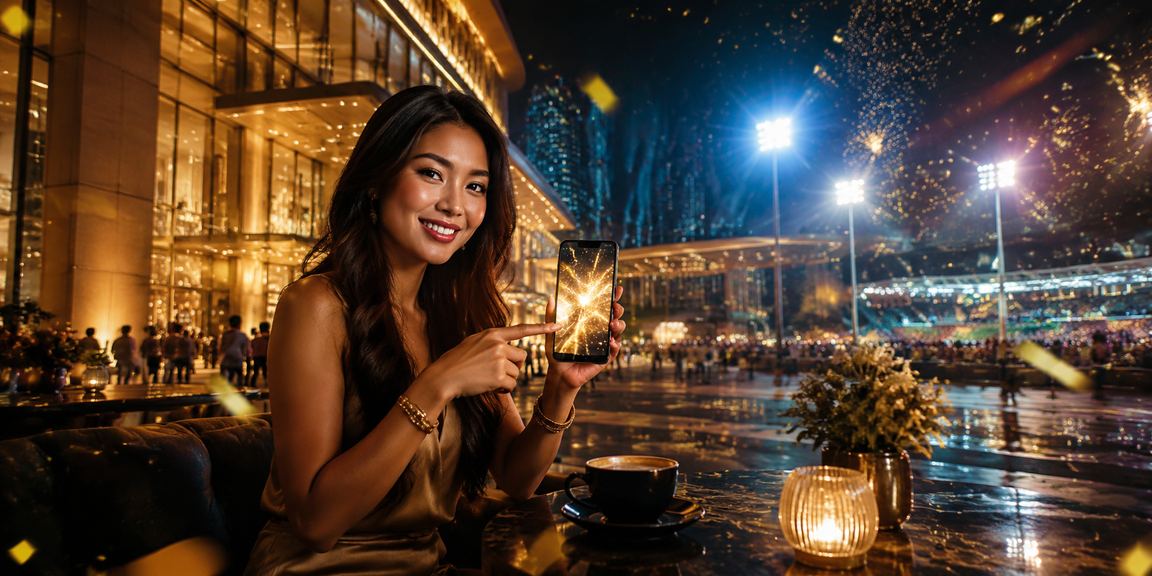 Pemain VIP meraikan kemenangan jackpot besar di Kuala Lumpur