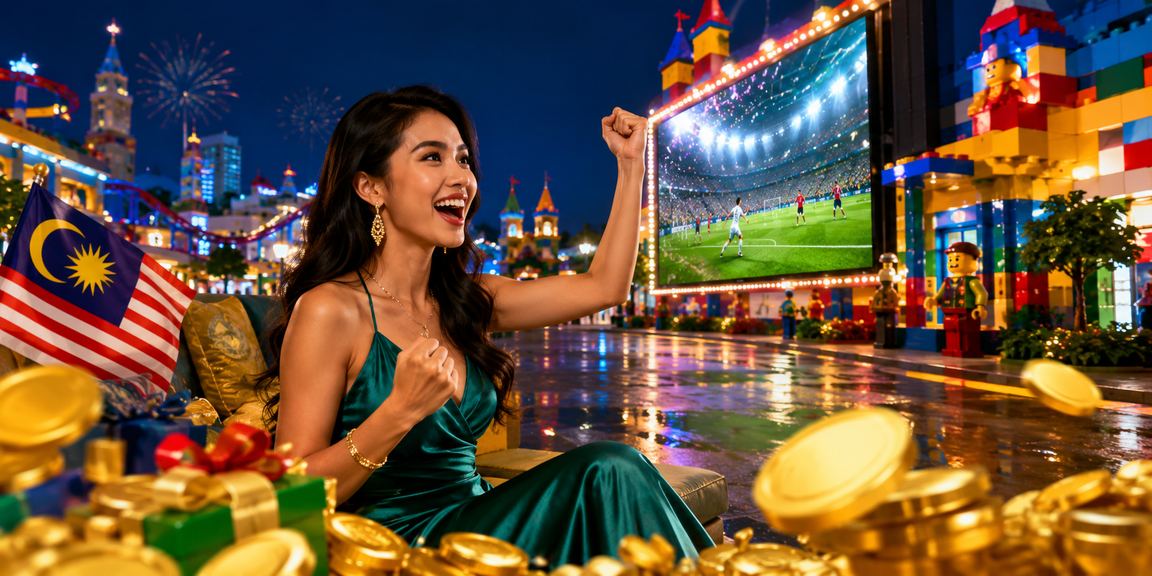 Pendaftaran akaun baharu dan bonus selamat datang untuk slot Malaysia